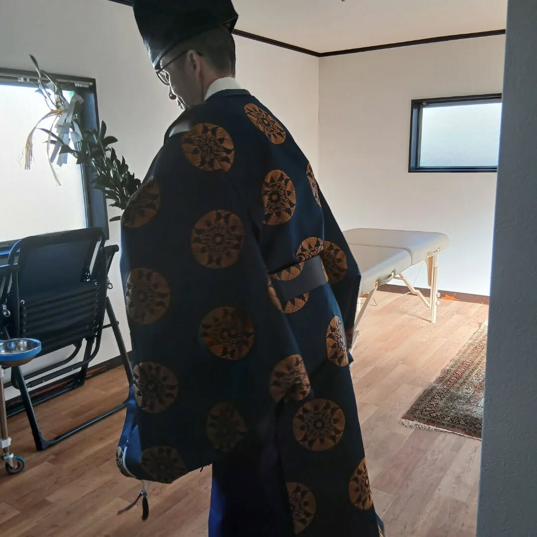 We had a Shinto style opening 